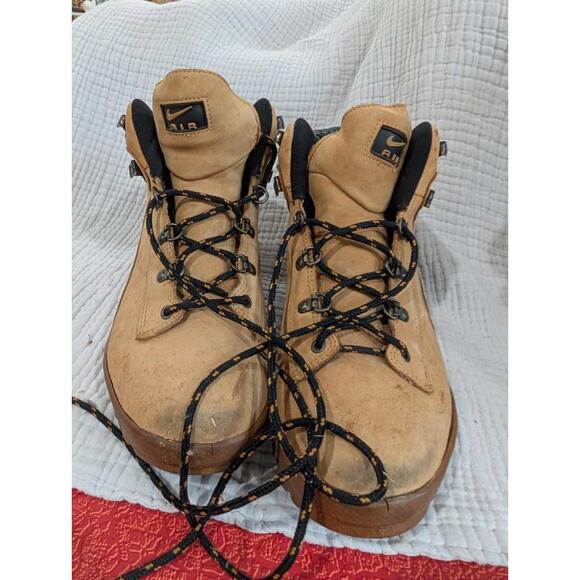 Vintage 1999 Nike Air AGC Leather Boots Men’s Size 11  RARE! Trail Outdoor Hike main image 5